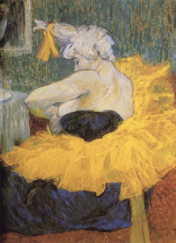 Henri de toulouse-lautrec The Clowness Cha u kao Sweden oil painting art